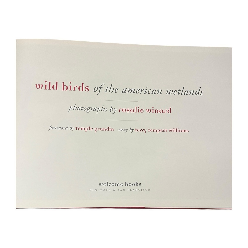 Wild Birds of the American Wetlands B&W Photo Coffee‎ Table Book Rosalie Winard - Picture 5 of 10